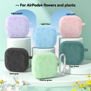 Headphone Protective Case for Airpods 4, Headphone Case Suitable for Latest for Airpods 4Th Generation, Comfortable Silicone, Scratch-Resistant And Wear-Resistant, 3D Printing