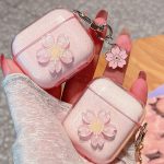 Glitter Cherry Blossom Pendant Suitable for Apple for Airpods Pro
