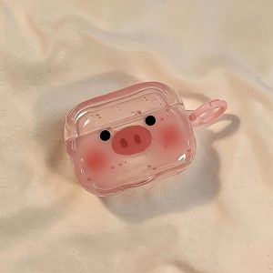 Adorable Cute Pig Face Style Protective Case for Apple Airpods